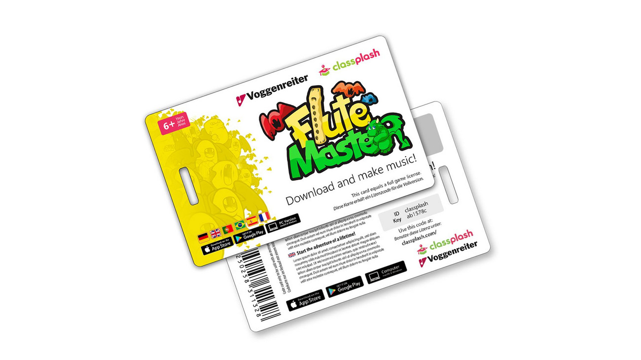 Flute Master App mit Blockflöte betzold.de