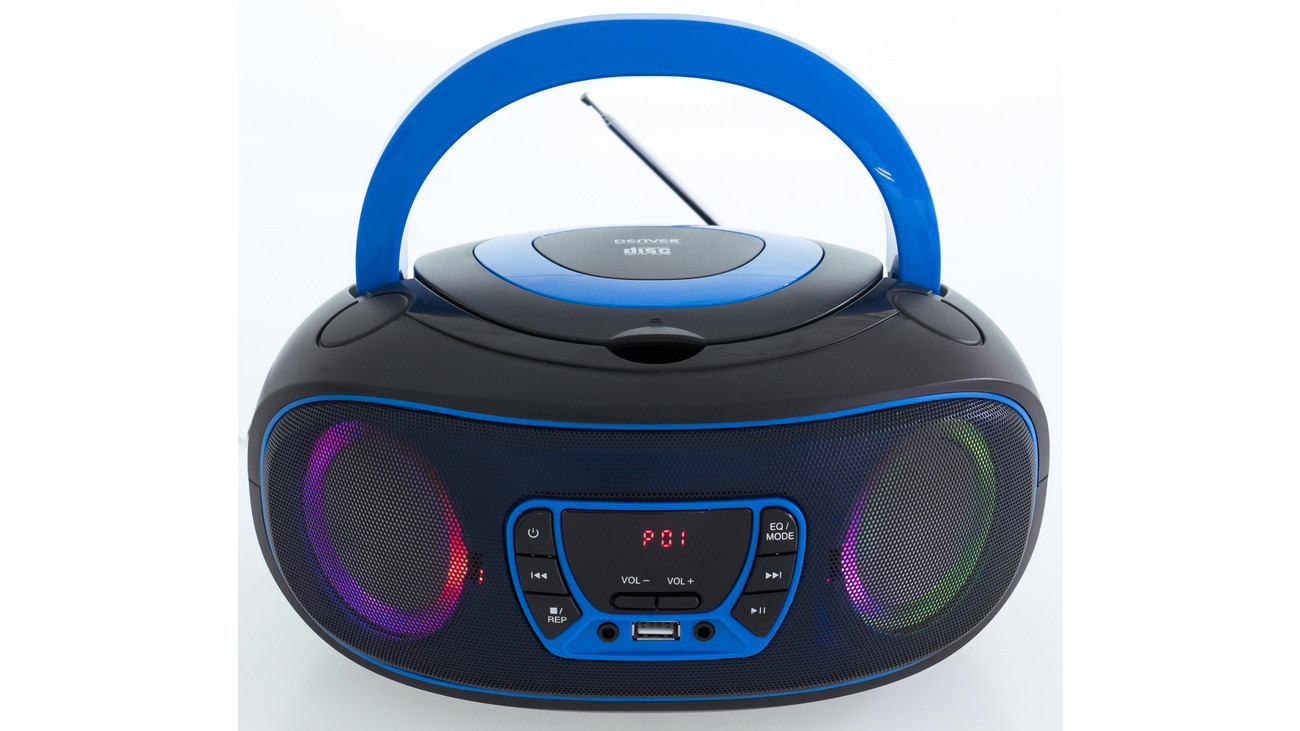 Tragbarer CDPlayer Boombox TCL212BT betzold.de