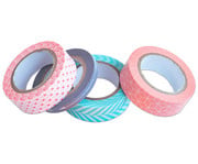 folia Washi Tape 4er Set geometrisch 4