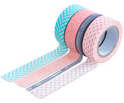 folia Washi Tape 4er Set geometrisch 2