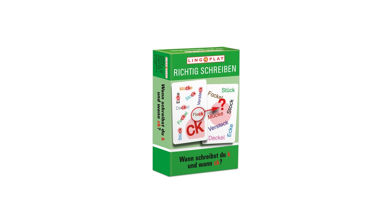 Lingo Play Richtig Schreiben - Wann schreibst du k und wann ck?