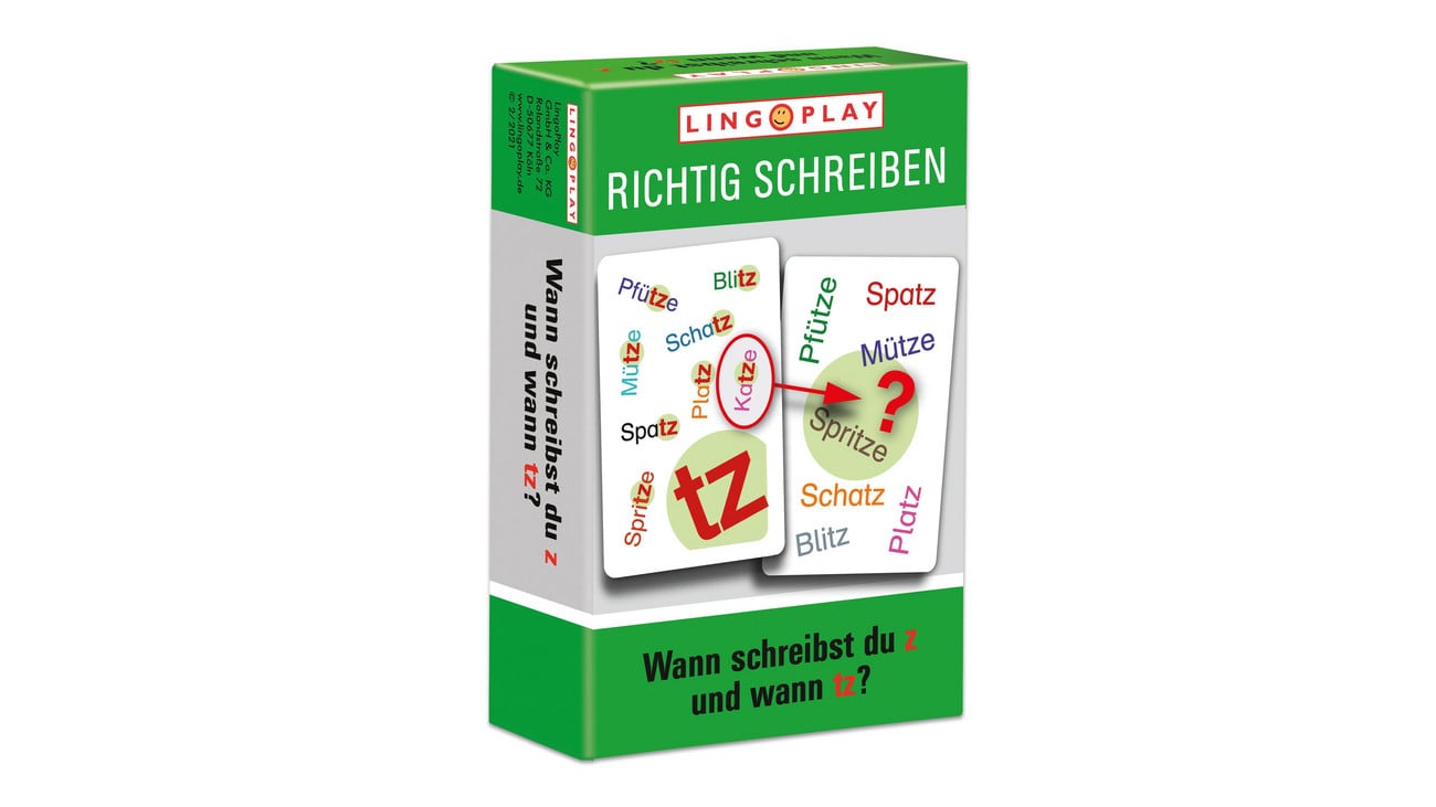 Lingo Play Richtig Schreiben - Wann schreibst du z und wann tz?