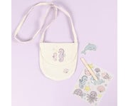 Schultertasche aus Baumwolle natur 5