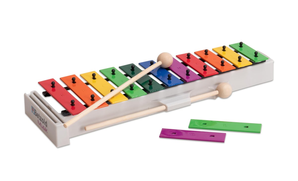 Betzold Sopran-Glockenspiel, bunt