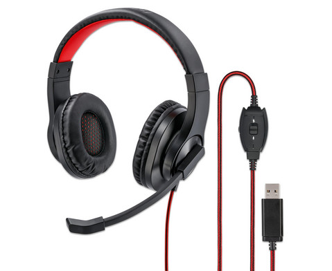 hama PC-Office-Headset HS-USB400 Over-Ear