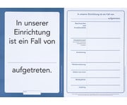 Achtung Ansteckungsgefahr! – Aushänge in DIN A3 6