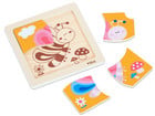 Holzpuzzle 6er Set