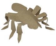 Insekten und Spinnentiere aus Pappe 24 Stück 2