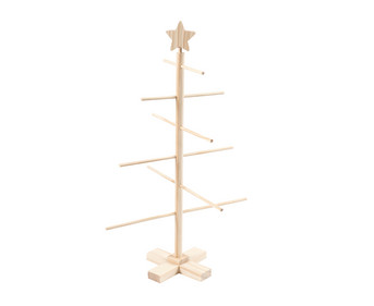 Dekoständer Weihnachtsbaum zum Zusammenbauen blanko