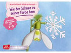 Kamishibai Bildkarten für U3 Wie der Schnee zu seiner Farbe kam