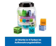 Zahlendarstellungs Würfel 3