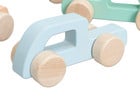 Betzold Holz Schiebeautos pastell 6er Set