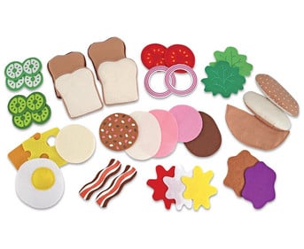 Filz Sandwich Set 33 teilig