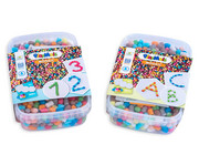 PlayMais 2 Mosaik Boxen ABC und 123 je 500 Stück 1
