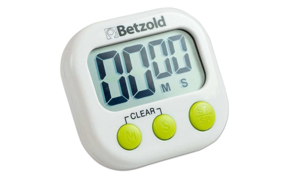 Betzold Zeitdauer-Uhr „Timello“, mit Standfuß und Magnet