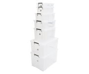 AllStore Aufbewahrungsbox mit Deckel 5 5 bis 85 l stapelbar 1