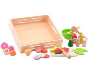 Salat Set aus Holz 29 teilig 3