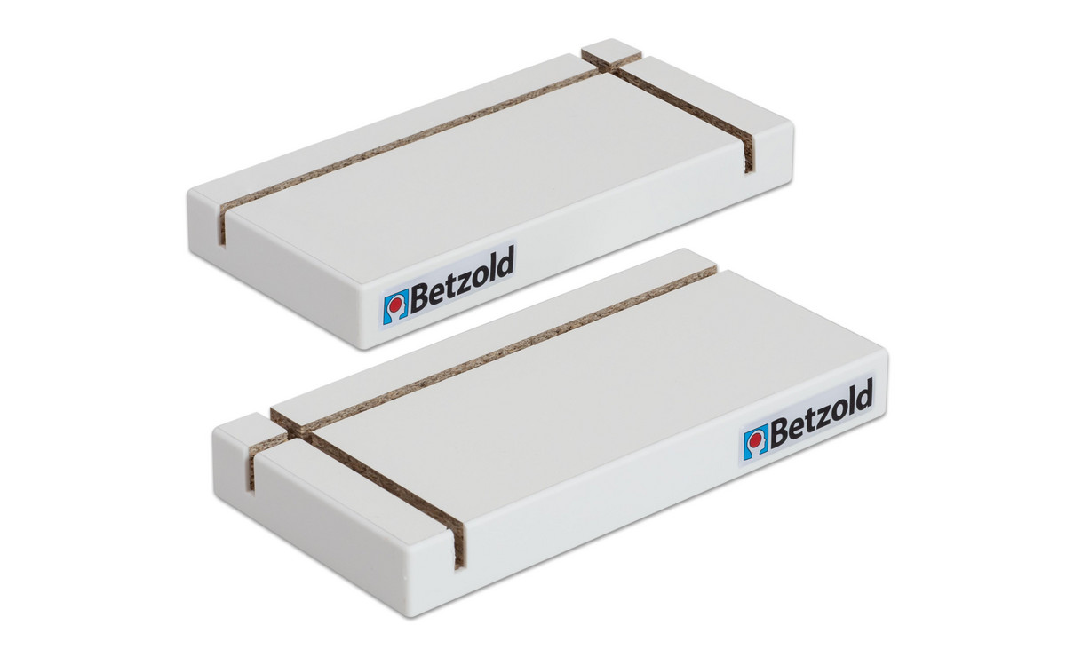 Betzold L-Stellfuß, Ecklösung mobiler Tischaufsteller