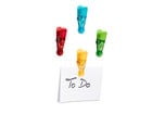 Magnetklammer mit Starkmagnet 4er Set bunt