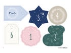 folia Adventskalender Set Basic