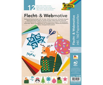 folia Flecht und Webmotive Bastelset XMAS