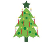 folia Flecht und Webmotive Bastelset XMAS 6