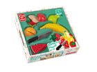 Obst Set aus Holz 9 teilig