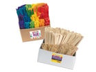 Riesen Holzstäbchen Set 1200 Teile