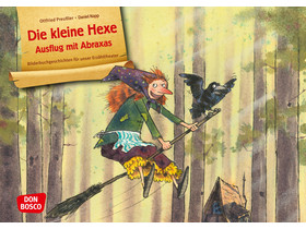 Die kleine Hexe: Ausflug mit Abraxas. Kamishibai-Bildkartenset