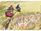 Kamishibai Bildkarten Die kleine Hexe: Ausflug mit Abraxas