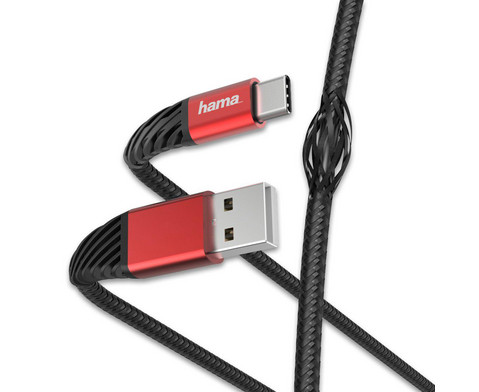 hama Lade--Datenkabel Extreme USB-A - USB-C 15 m