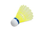 6 Badminton Bälle Shuttle 500 gelb
