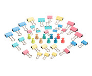 Magnete und Klammern Pastell Set 40 teilig 1