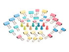 Magnete und Klammern Pastell Set 40 teilig