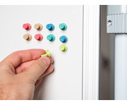 Magnete und Klammern Pastell Set 40 teilig 3