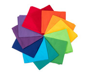 Spieltücher Regenbogen 80 x 80 cm 12er Set in 12 Farben 1