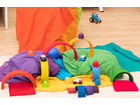 Spieltücher Regenbogen 80 x 80 cm 12er Set in 12 Farben