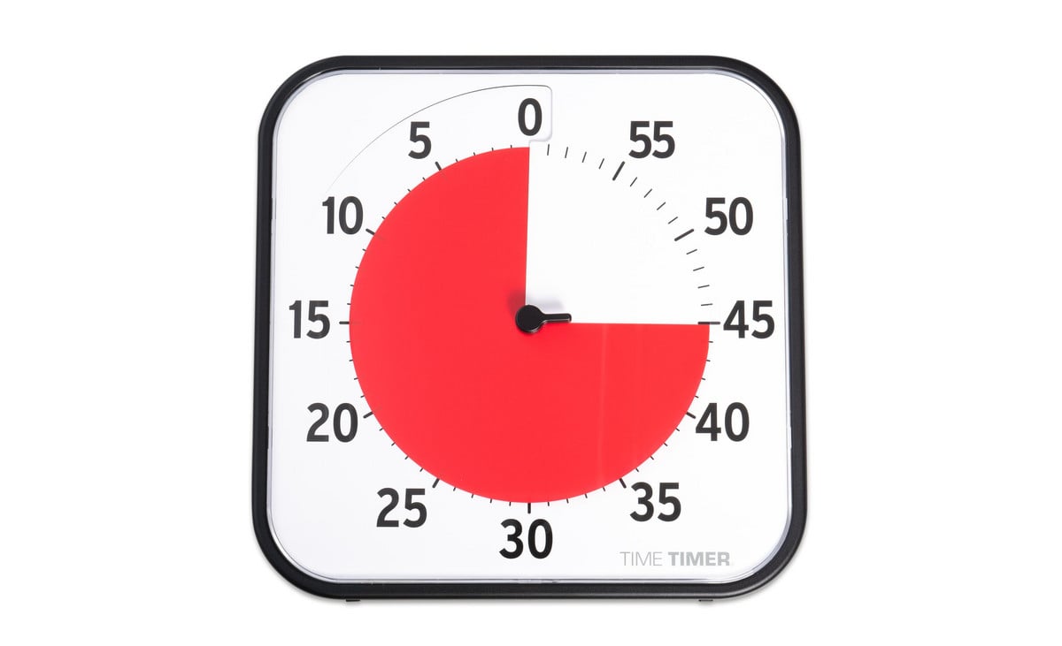 Time Timer LARGE Tisch- und Wanduhr