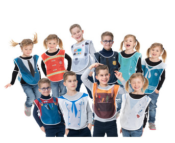 Kinder Kostümwesten Berufe 10 tlg