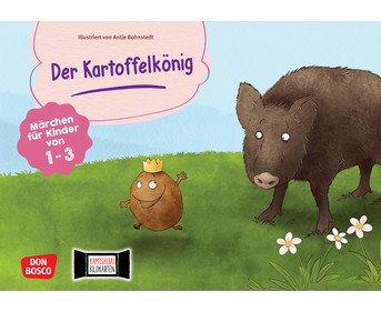 Kamishibai Bildkarten für U3 Der Kartoffelkönig