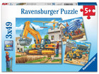 Ravensburger Puzzle Große Baufahrzeuge 3er Set