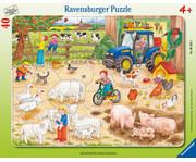 Ravensburger Rahmenpuzzle Auf dem großen Bauernhof 1