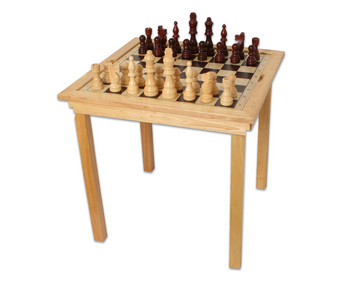 Spieltisch Maxi Schach Dame und Ludo