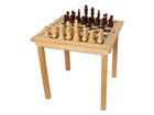 Spieltisch Maxi Schach Dame und Ludo
