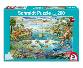 Puzzle Entdecke die Dinosaurier
