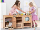 Kinderküche Massivholz 3 teilig