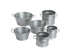 Metallschüsseln Sand und Matsch Set 6 teilig