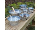 Metallschüsseln Sand und Matsch Set 6 teilig