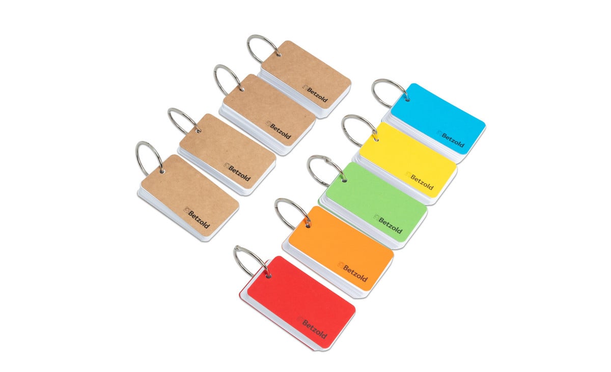 Betzold Lernkarten Pocket mit Ring
