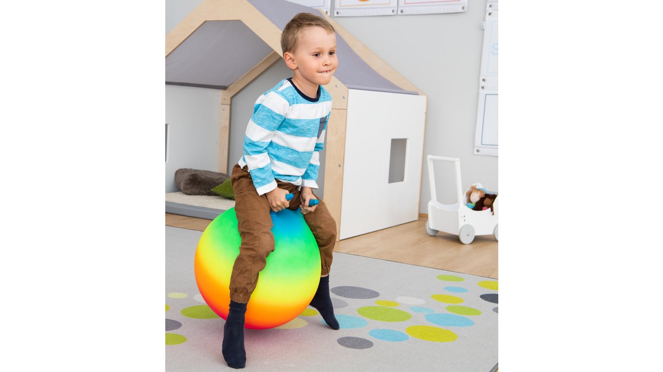 Regenbogen-Hüpfball - betzold.de